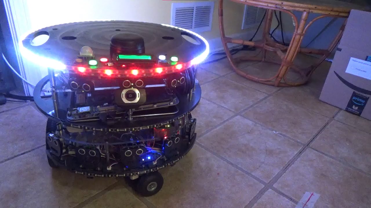 This is my Robot named TwoFlower based on Robot Operating System (ROS)