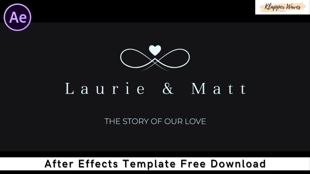 Wedding Titles Pack - Free Download After Effects Templates