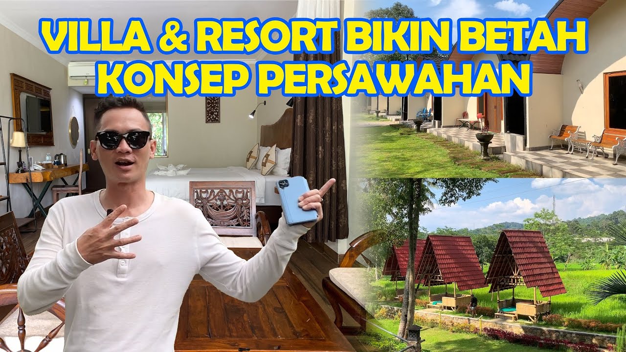 Review Villa Sawah Ciawi Gadog l Room Tour