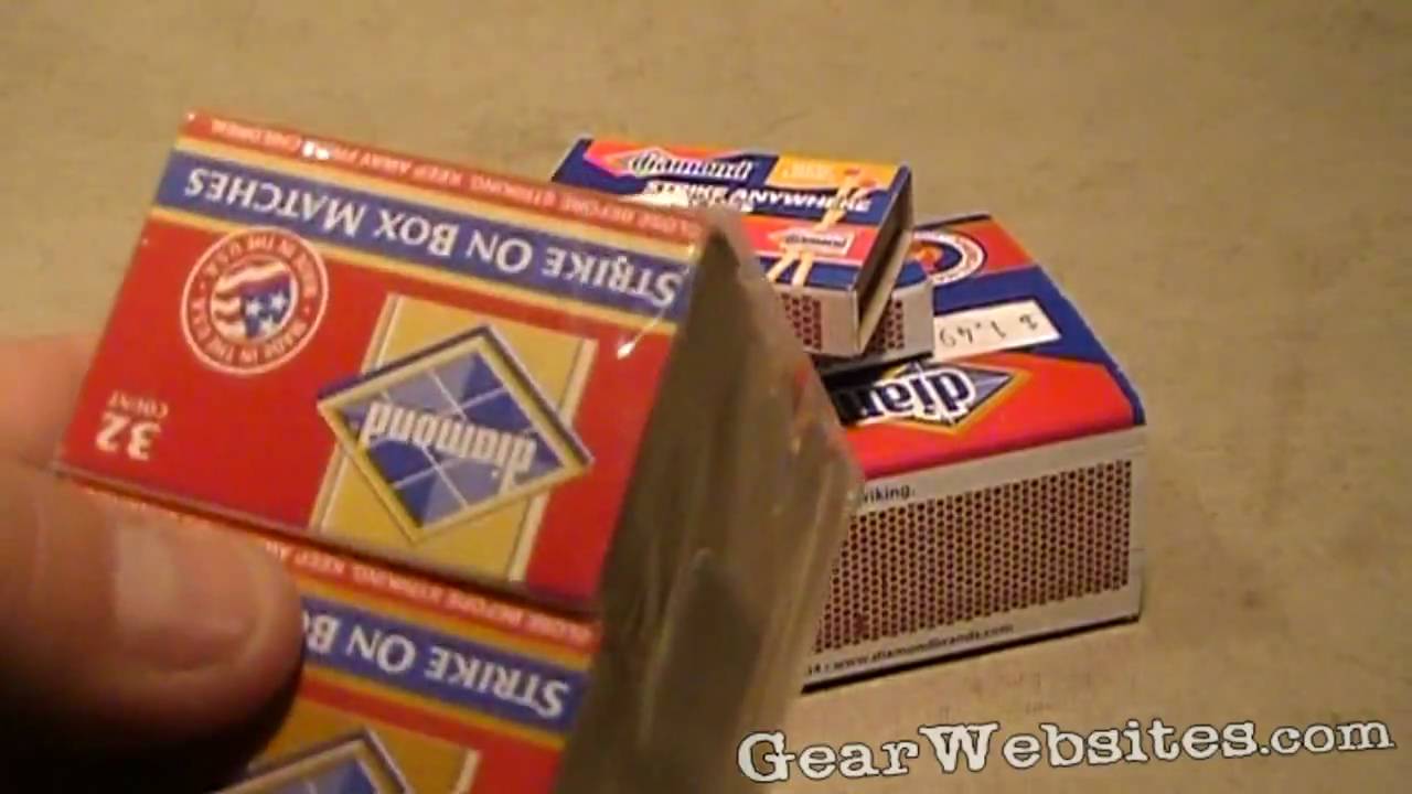 Strike Anywhere Matches