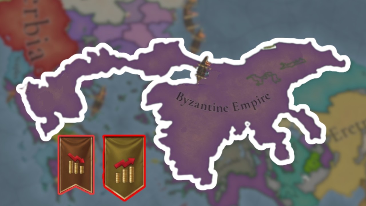 Byzantium is WAY HARDER in Patch 1.1... (EU5 1.1.8)