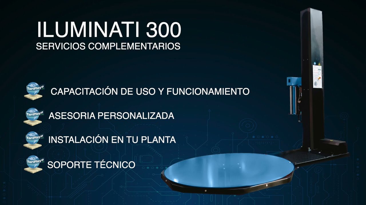Emplayadora Iluminati 300 - Tariplayo