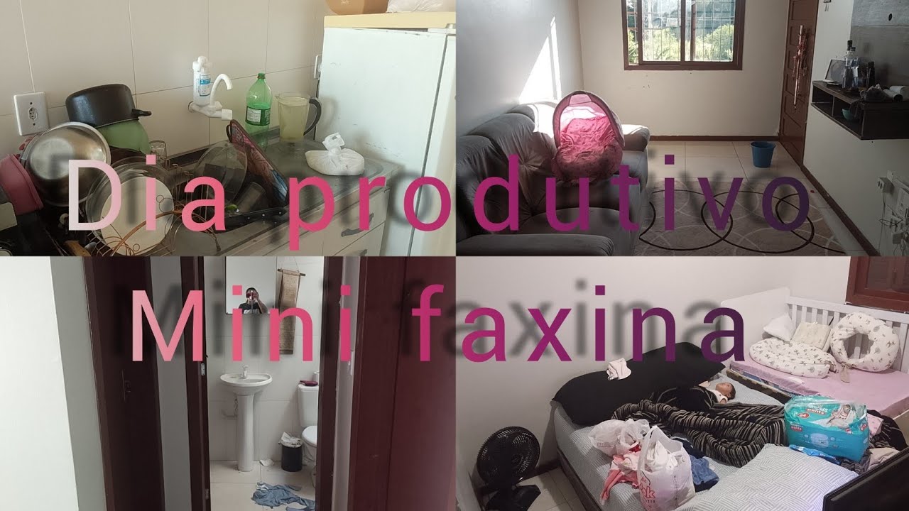 Um Dia produtivo|mini faxina|rotina de dona de casa 🏡💖