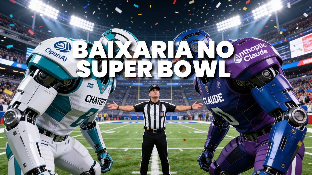 BAIXARIA NO SUPER BOWL: Claude vs ChatGPT
