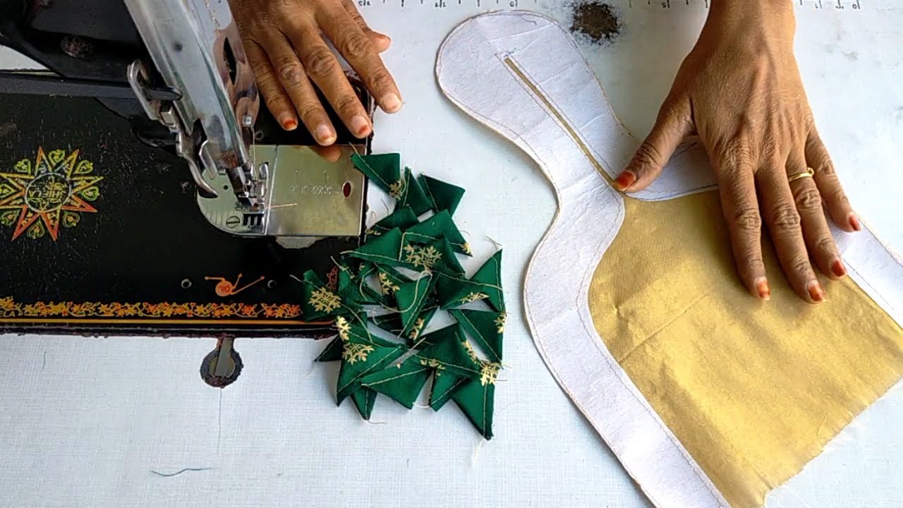 Simple and easy kurti neck design