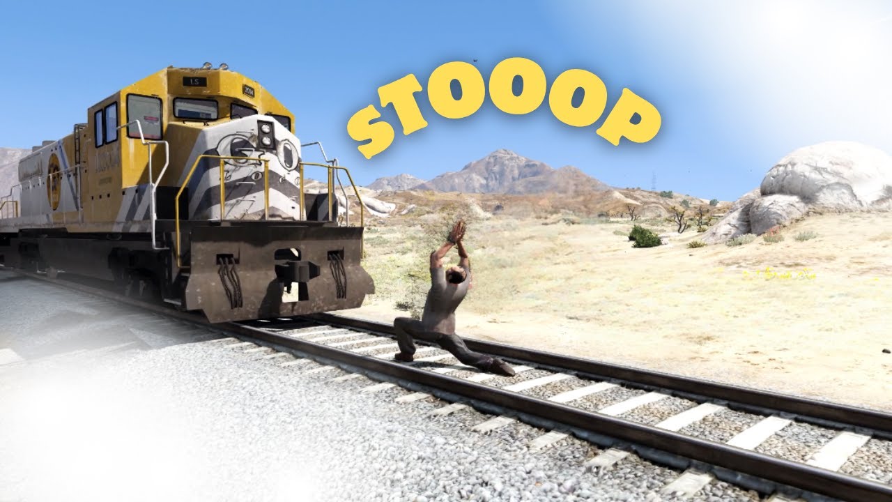 Can i stop the TRAIN || GTA V