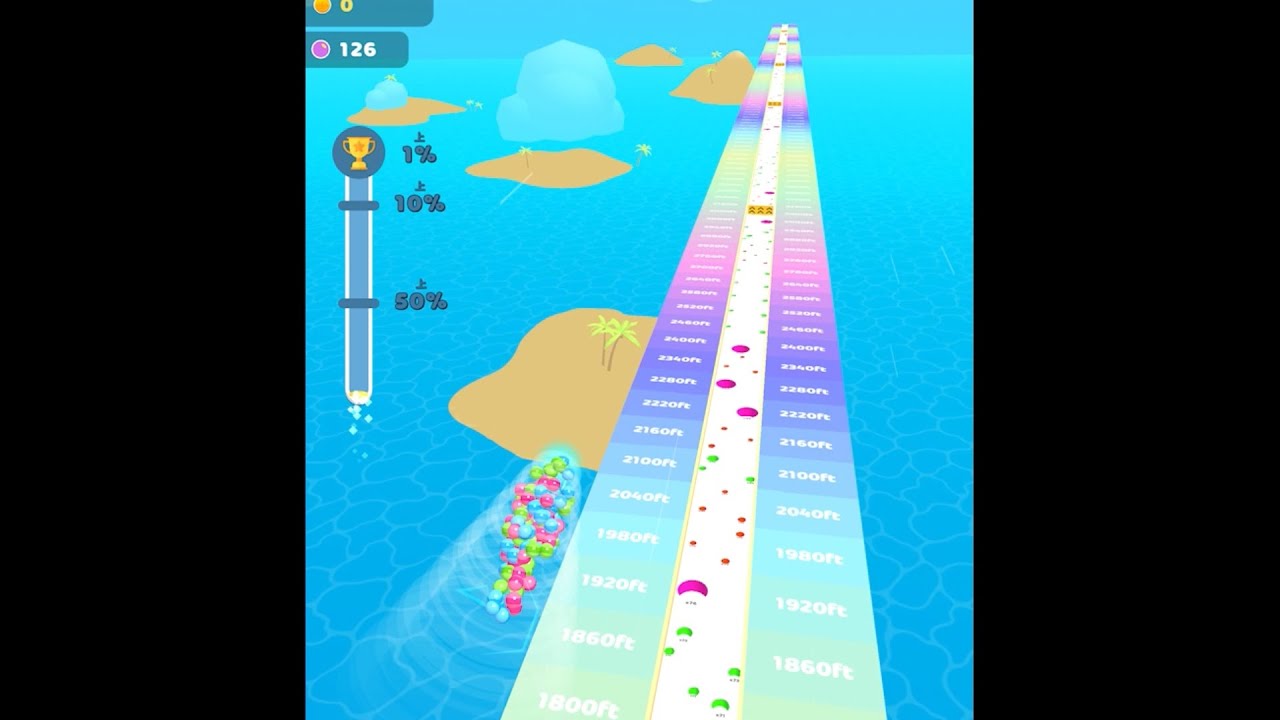 ボールをとにかく遠くに飛ばすスマホゲーム！！【ゆっくり実況】
