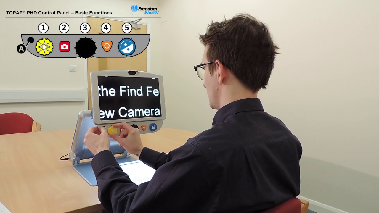 Topaz Video Magnifier Demonstration