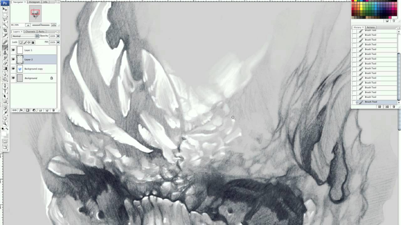 Skull Timelapse