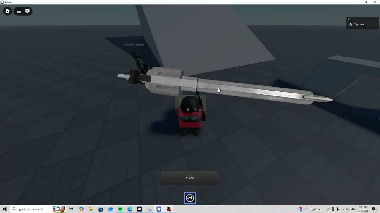 shop/movement test