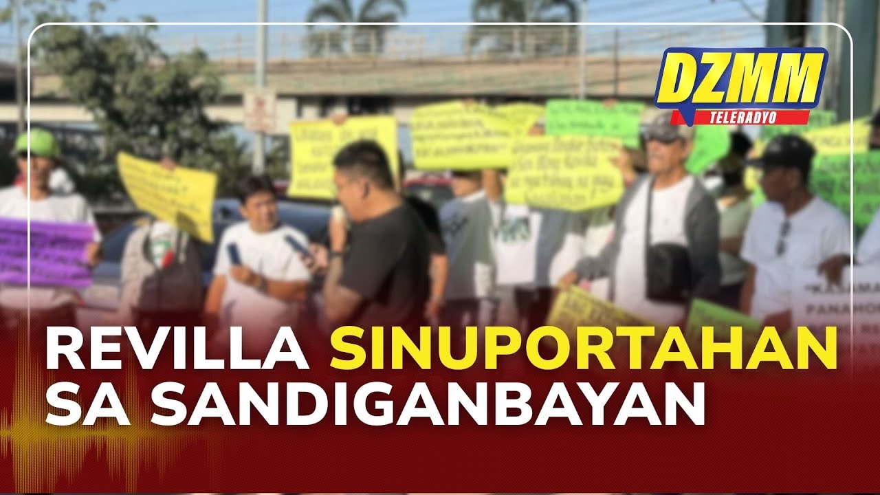 Revilla supporters gather at Sandiganbayan for arraignment, pre-trial today | 23 January 2026