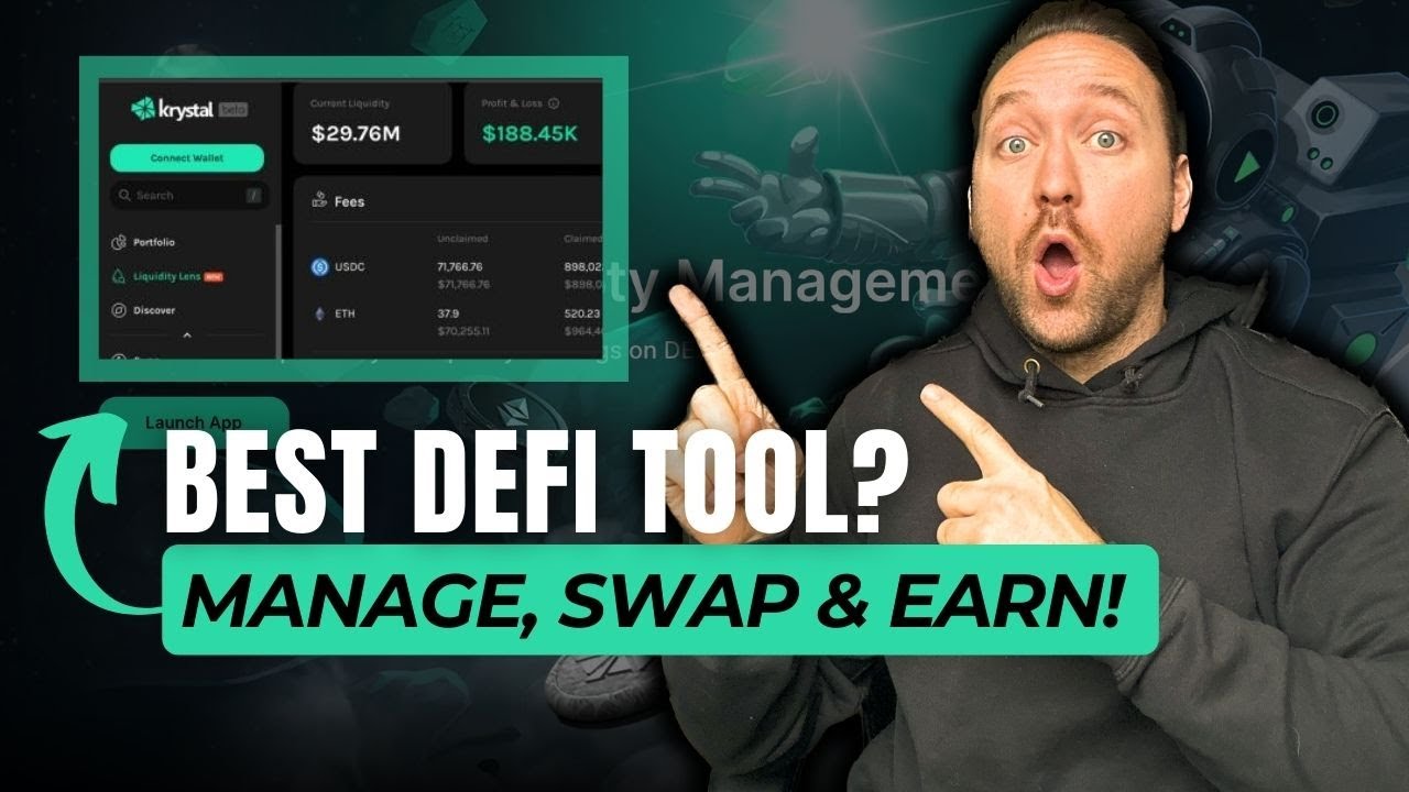 How To Use KRYSTAL to Find Defi Yield Farms