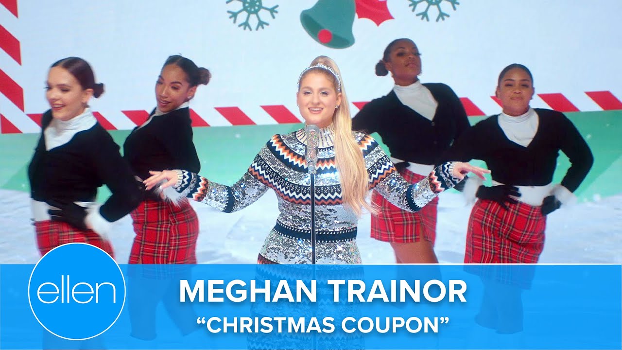 Meghan Trainor Performs 'Christmas Coupon'