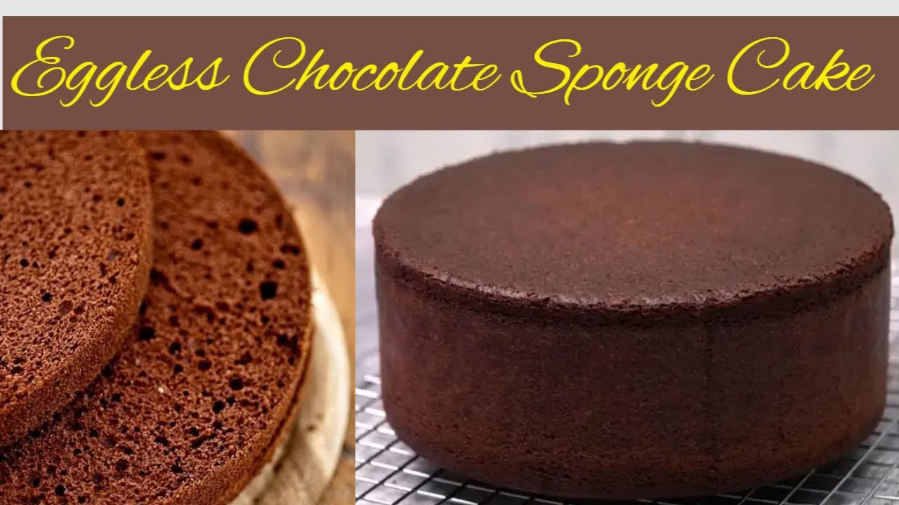 Eggless Chocolate Sponge Cake | Moist Chocolate Cake | 1 KG Cake Recipe | चॉकलेट केक | Basic Cake