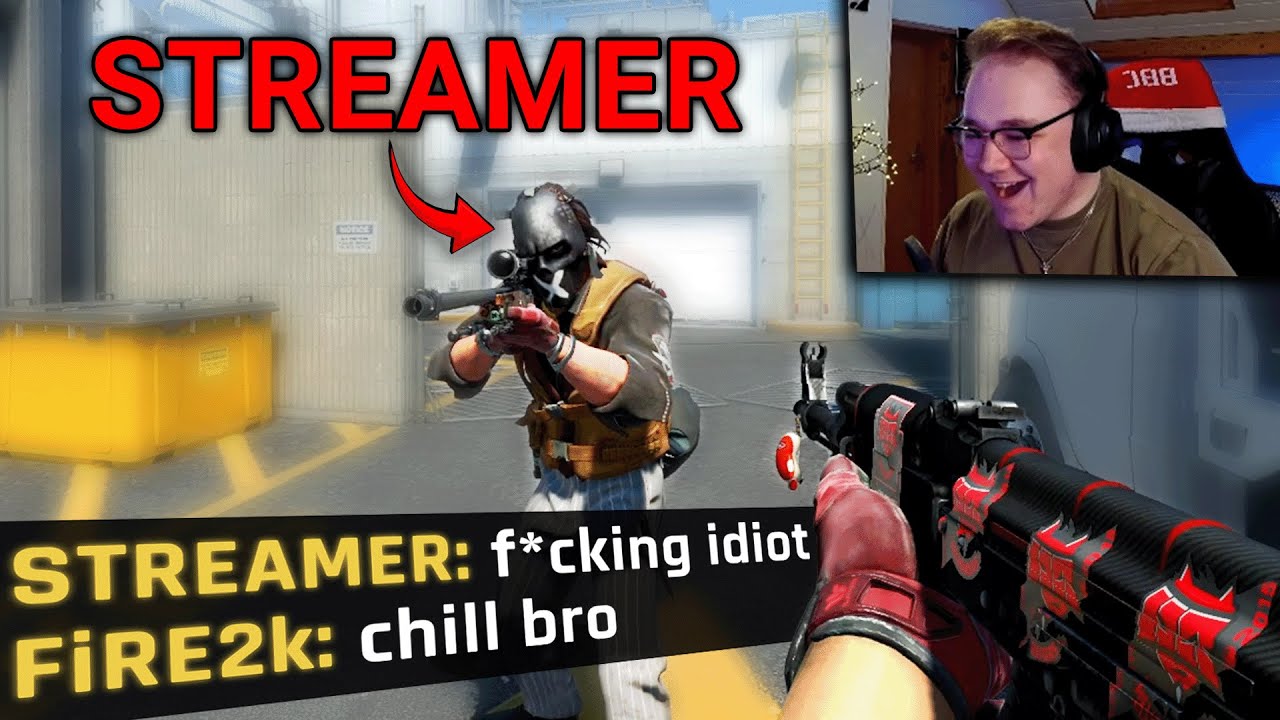 This STREAMER completely CRASHED OUT