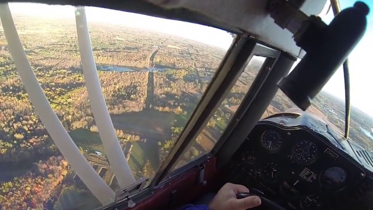 1962 Piper PA 22 Colt Landing