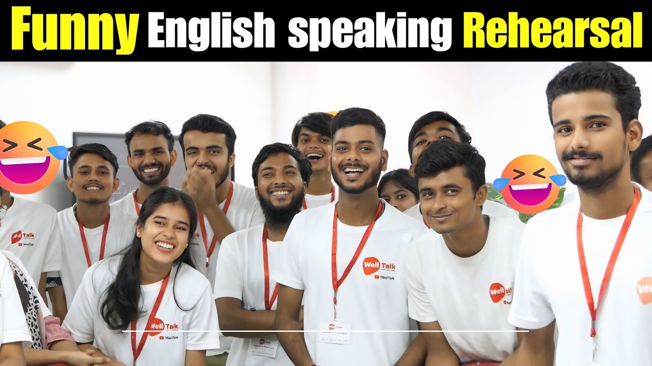 Funny English Speaking rehearsal | prime batch | Court activity |English practical class in WellTalk