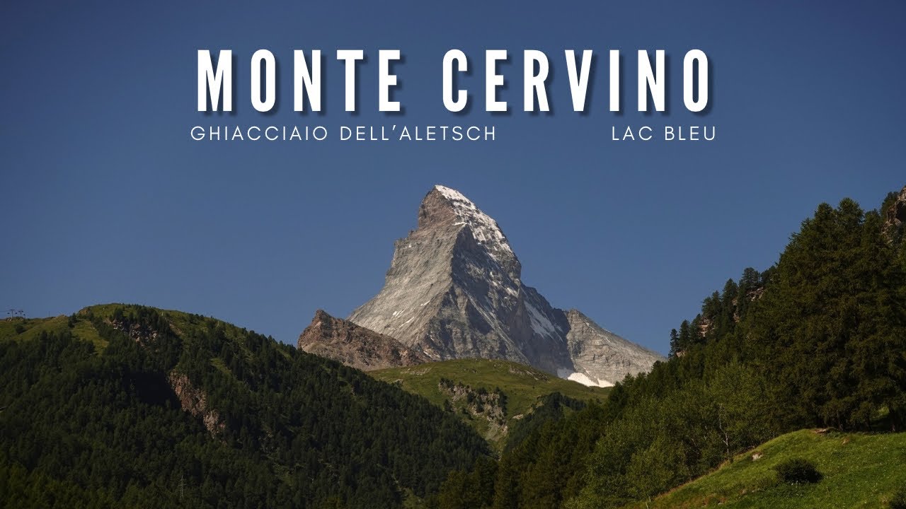 Escursione attorno al Cervino e sul ghiacciaio dell'Aletsch | Svizzera, alpi in van | 5-6-7/08/2024