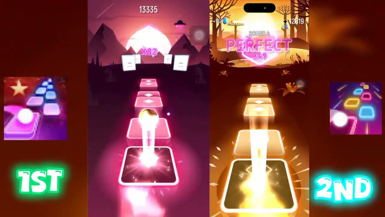 Tiles Hop EDM Rush : Sunshine Music - Break The Mold | Me VS @ZhacheryGamer2013