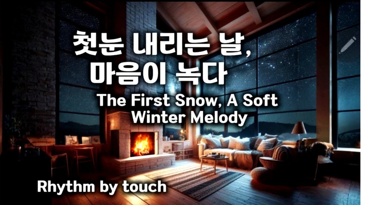 첫눈과 함께 스며드는 따뜻한 겨울  Warm Winter Flowing with First Snow