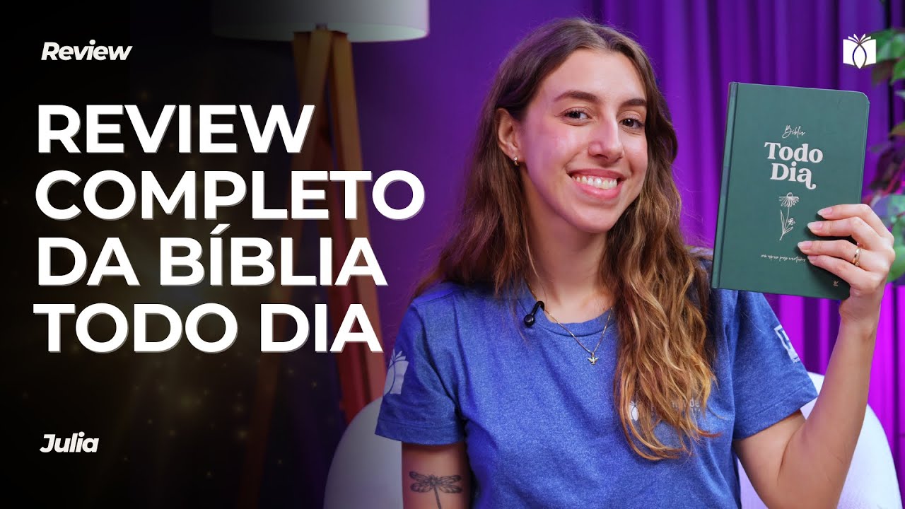 Review completo B&iacute;blia Todo Dia com espa&ccedil;o para anota&ccedil;&otilde;es!