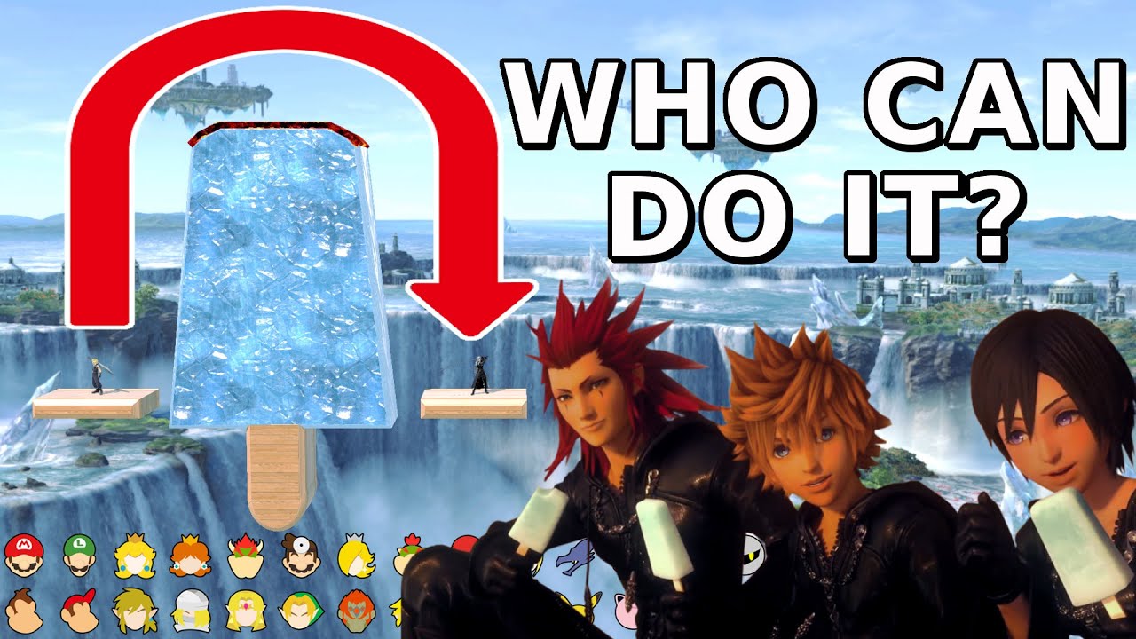 Who Can Make It? Sea-salt Ice Cream Challenge - Super Smash Bros. Ultimate