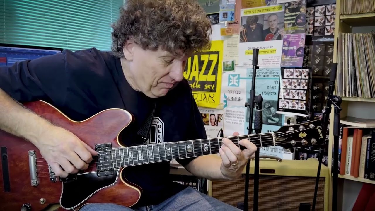 Yosi Levy's cover to  the jazz standart -Like  someone in love.