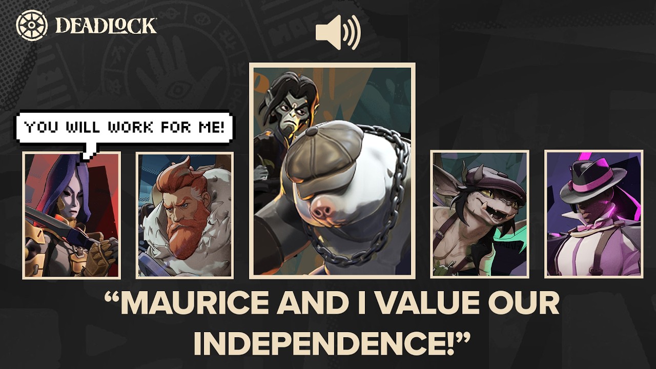 All MO & KRILL Interactions With Other Heroes | Valve's DEADLOCK