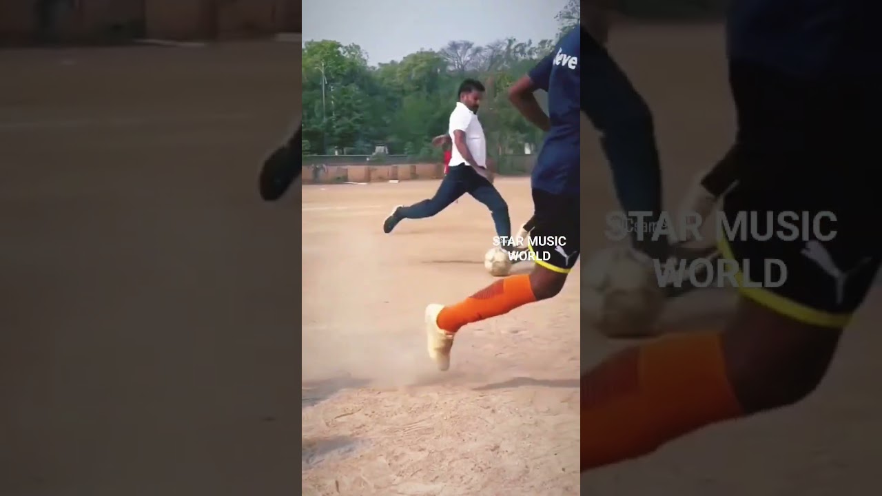 Telangana CM Revanth Reddy | Playing Football #revanthreddy #bharatjodoyatra #yatraforchange