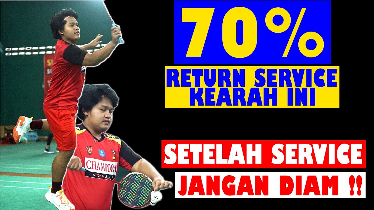 TEBAK RETURN SERVICE LAWAN DI 4 TITIK INI