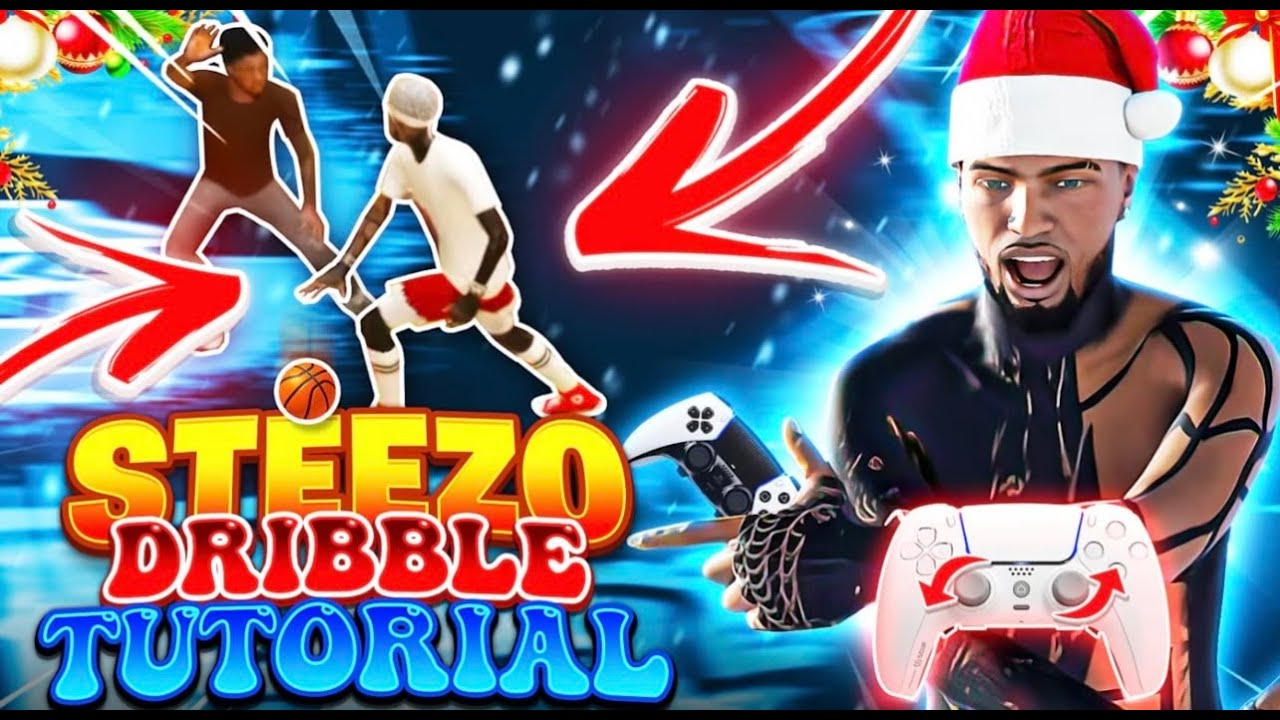 THE #1 STEEZO GLITCHY DRIBBLE TUTORIAL FOR BEGINNERS WITH HANDCAM ON NBA 2K24 [HOW TO ISO] AND MORE!