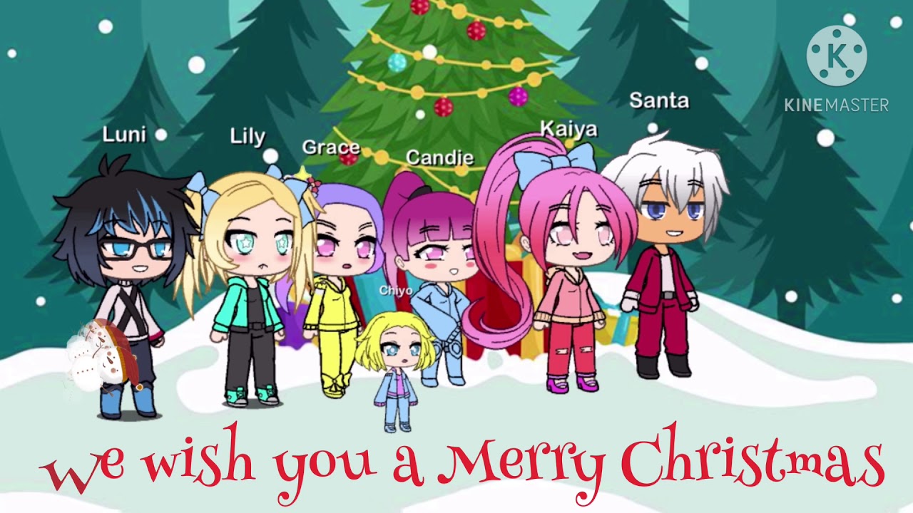 We wish you a Merry Christmas Instrument lyrics - Gacha Life