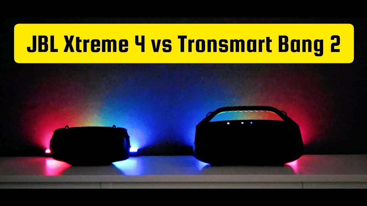 JBL Xtreme 4 vs Tronsmart Bang 2