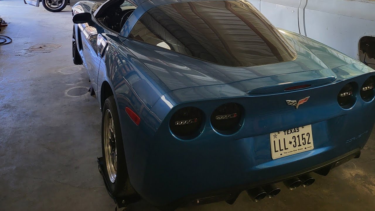 LSA Cammed LS3 Corvette Refreshed!! Cold Start Sounds Crazy!