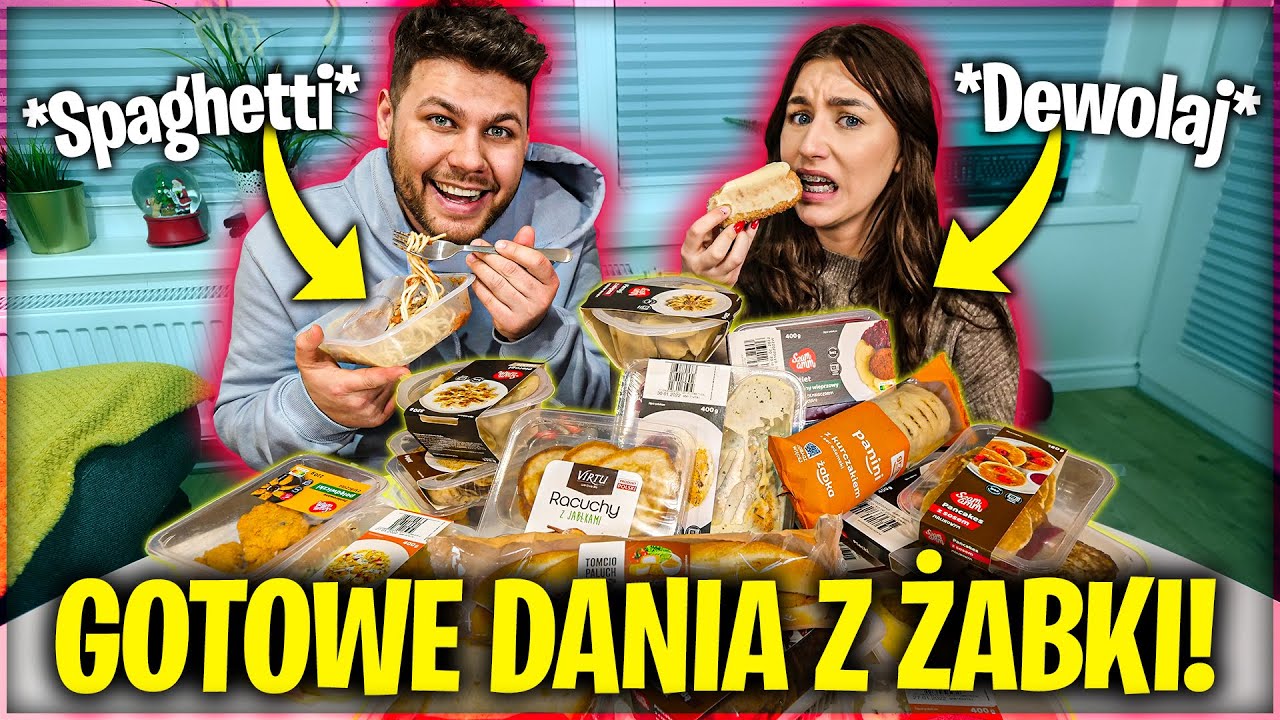 WIELKI TEST GOTOWYCH DAŃ Z ŻABKI!