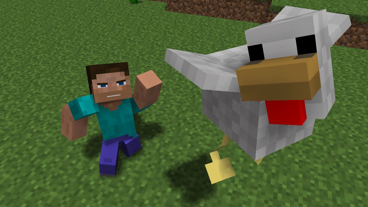 Flying Chicken - Minecraft Animation