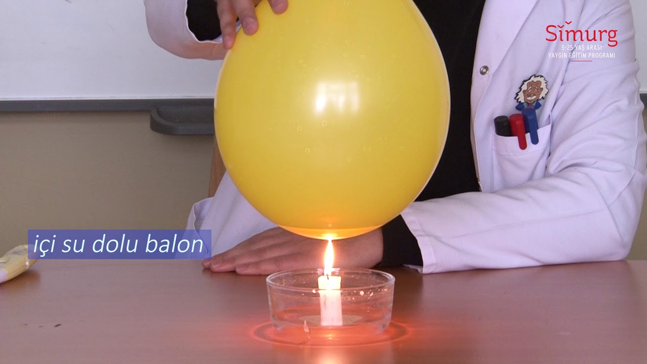 Bilim At&ouml;lyesi - Patlamayan Balon Deneyi