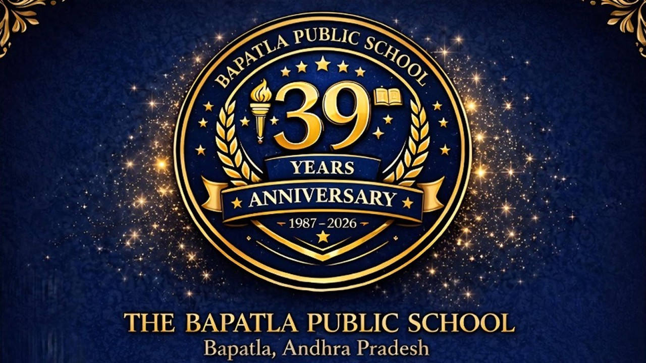 39th AnnualDay Celebrations of  THE BAPATLA PUBLIC SCHOOL,  Bapatla