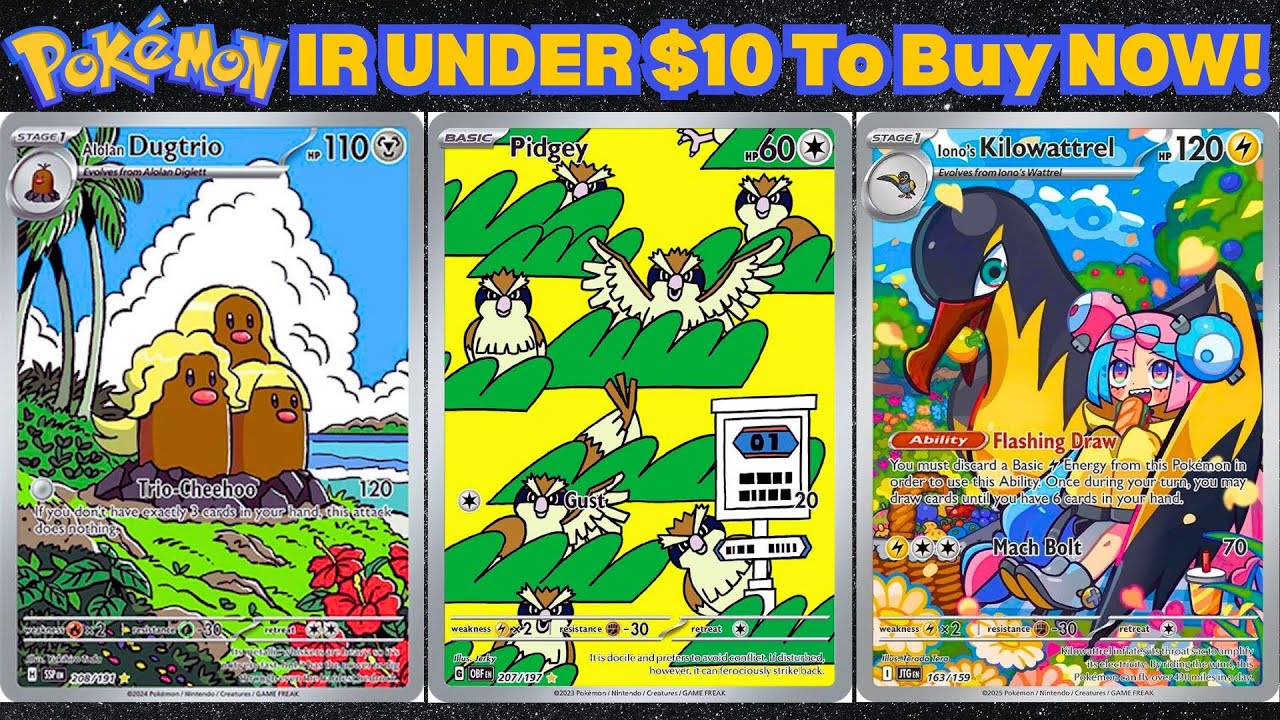 Best Cheap Pokemon Cards To Collect Before 2026!