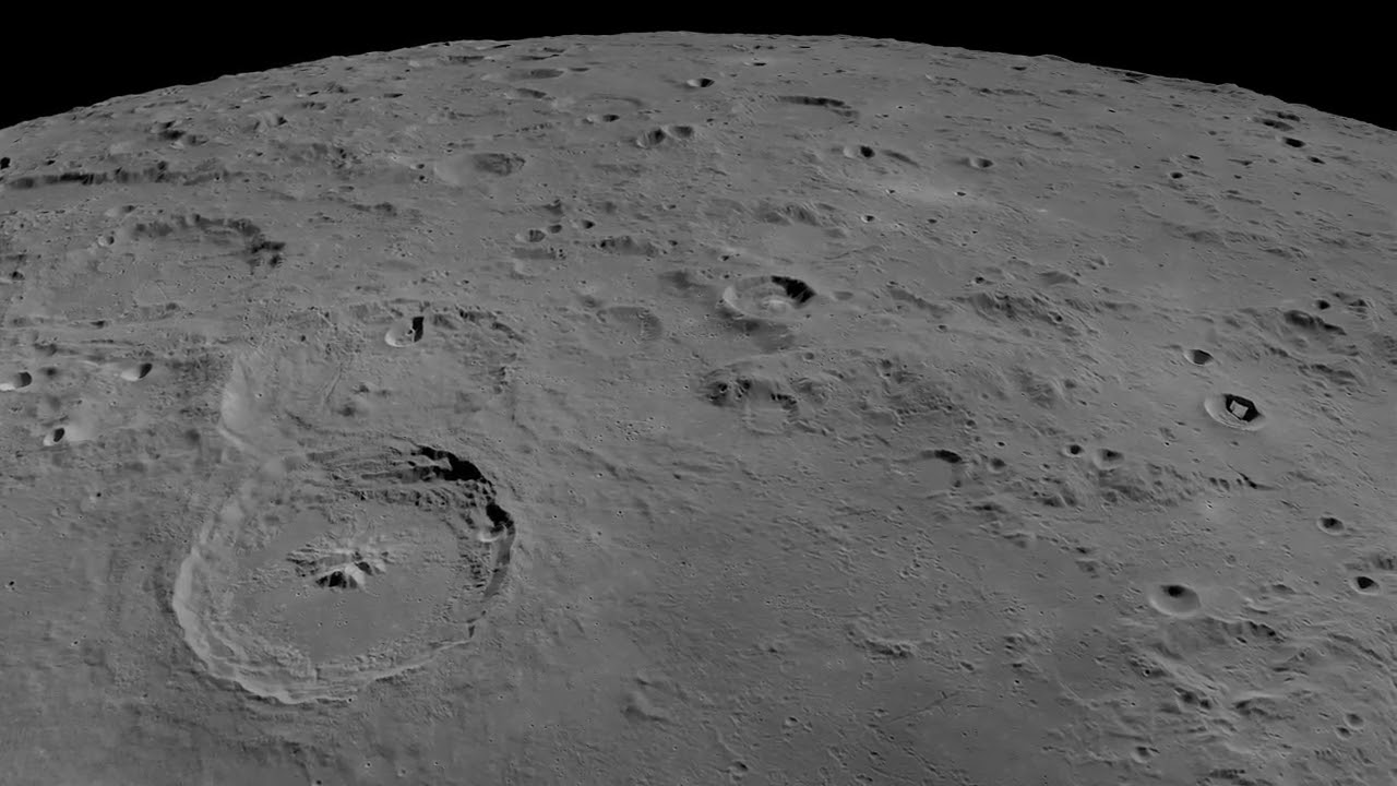 Orbit the Moon in Ultra High Definition 4k