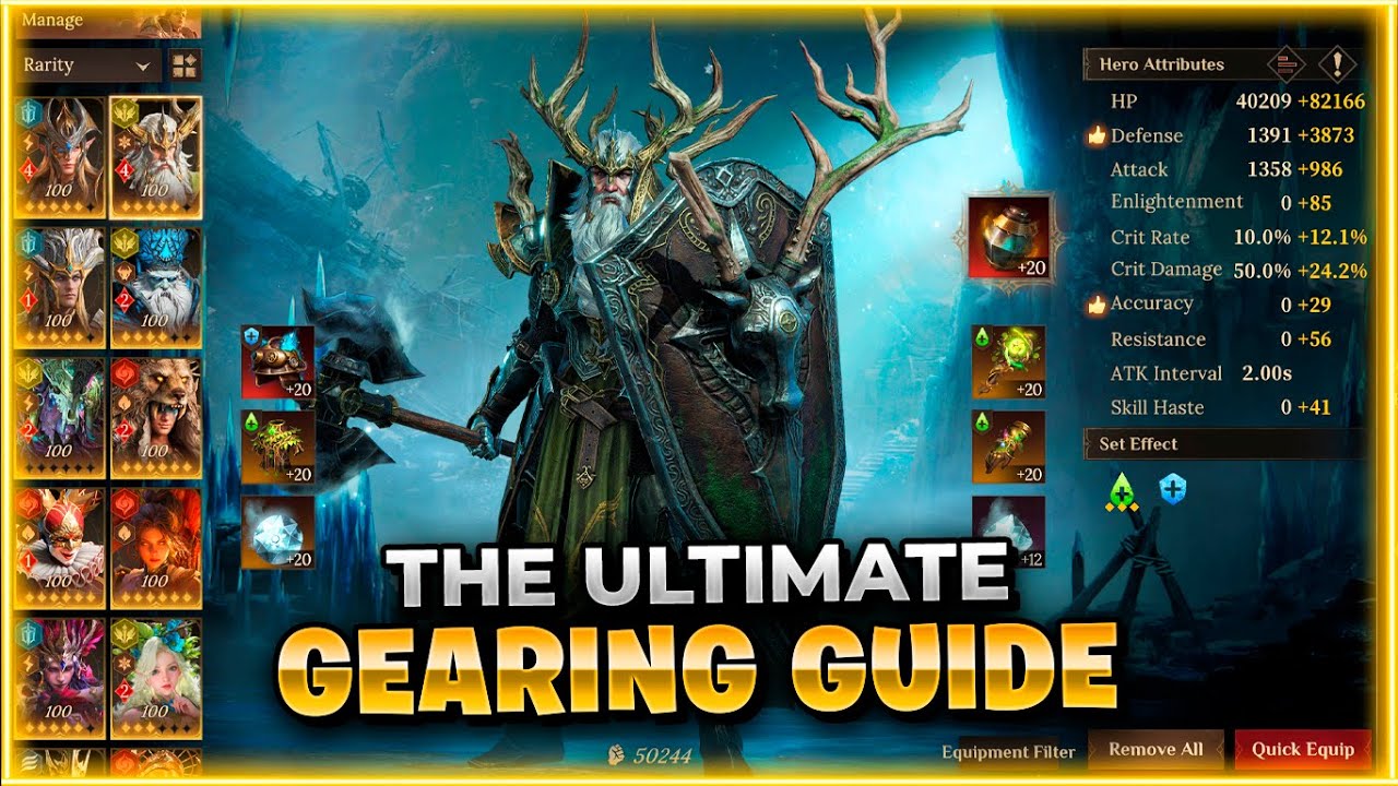 DO THIS! HOW To Gear Heroes in Dragonheir: Silent Gods x Dragonstride Guide