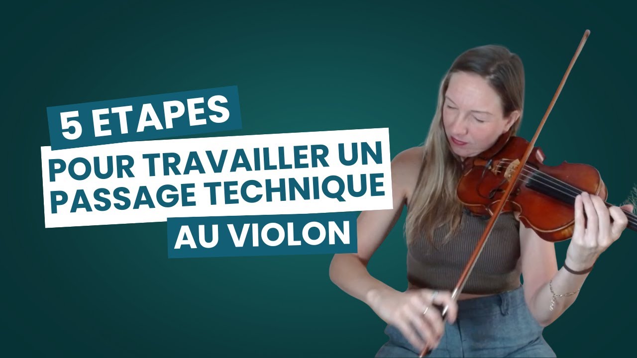 5 steps to practice violin technique