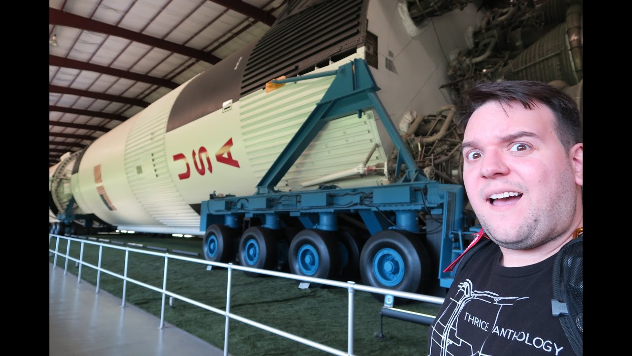 Visiting the Houston Space Center in Texas!
