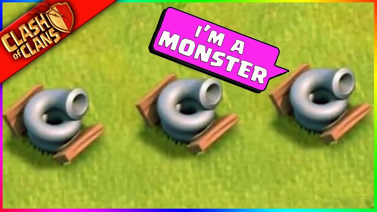 ** TORNADO TRAP IS A LUNATIC in CLASH OF CLANS **