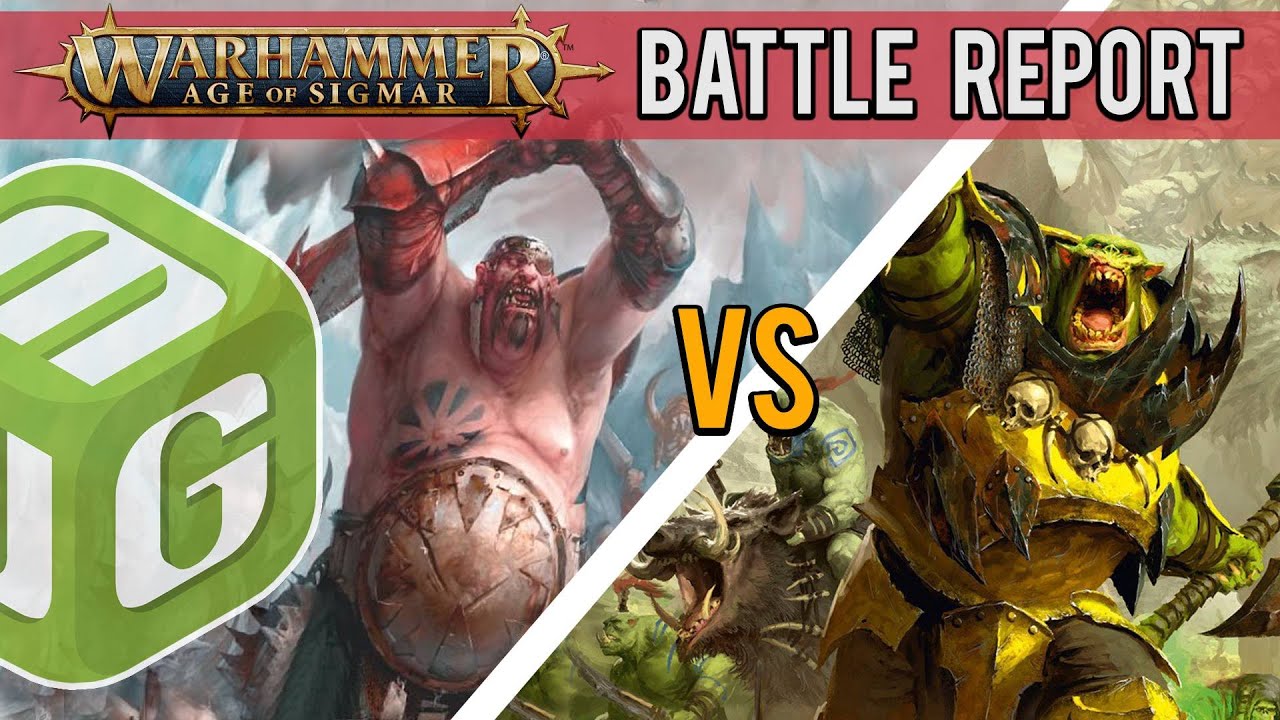 Ogor Mawtribes vs Kruleboyz Age of Sigmar 3rd Edition Battle Report Ep 77