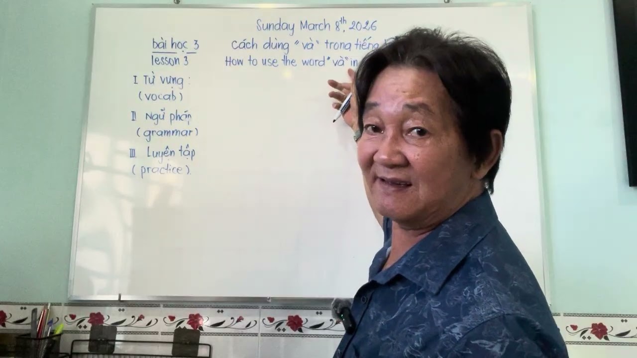 How to use the conjunction “và “ in Vietnamese 