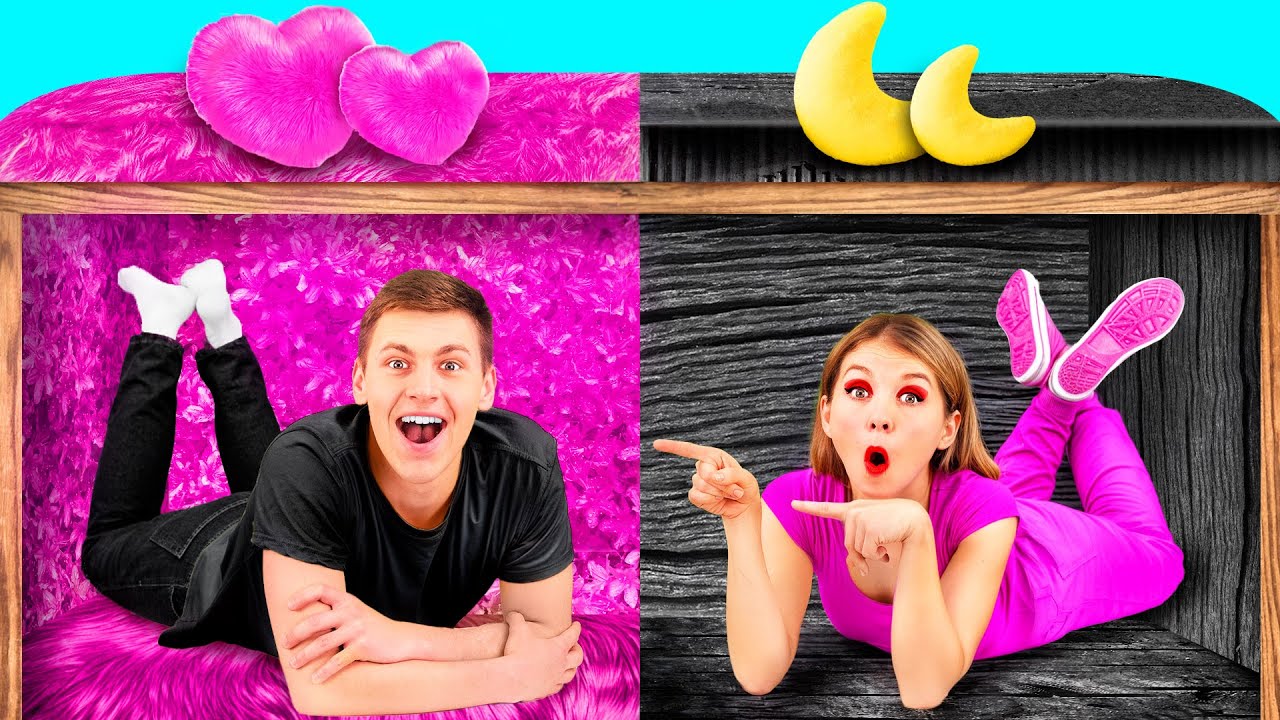 Секретный Домик Под Кроватью | Весёлые Идеи Для Декора от PaRaRa Challenge