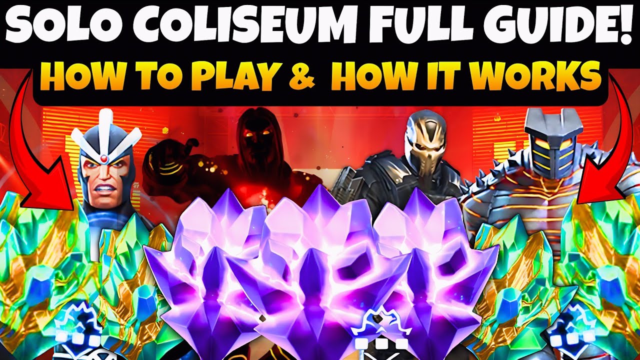 Solo Coliseum Full Guide! 🏟️ How It Works & Still Get TOP Rewards | Marvel Contest Of Champions 