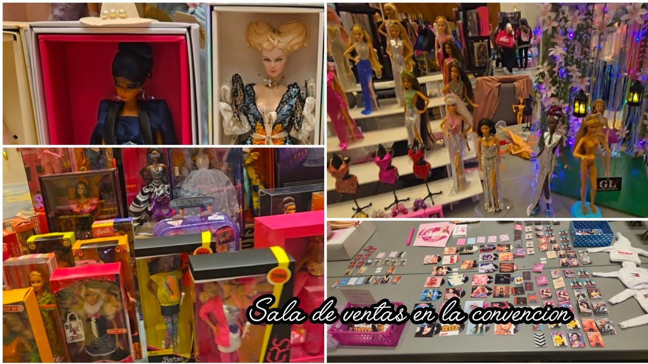 Sala de venta en la México Fashion Doll Convention  2026