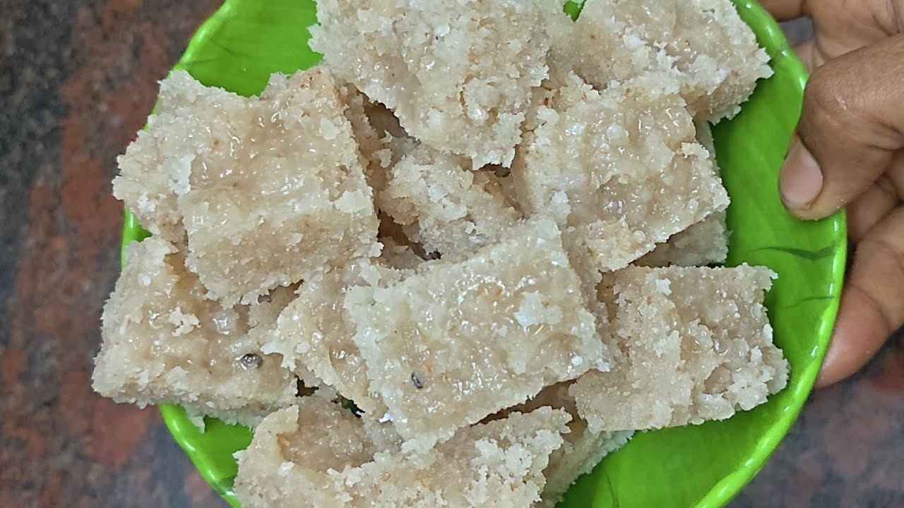 Healthy Recipe 🥰90s kid's க்கு பிடித்த  Thengai Burfi ஈஸியா செய்யலாம் 🥰